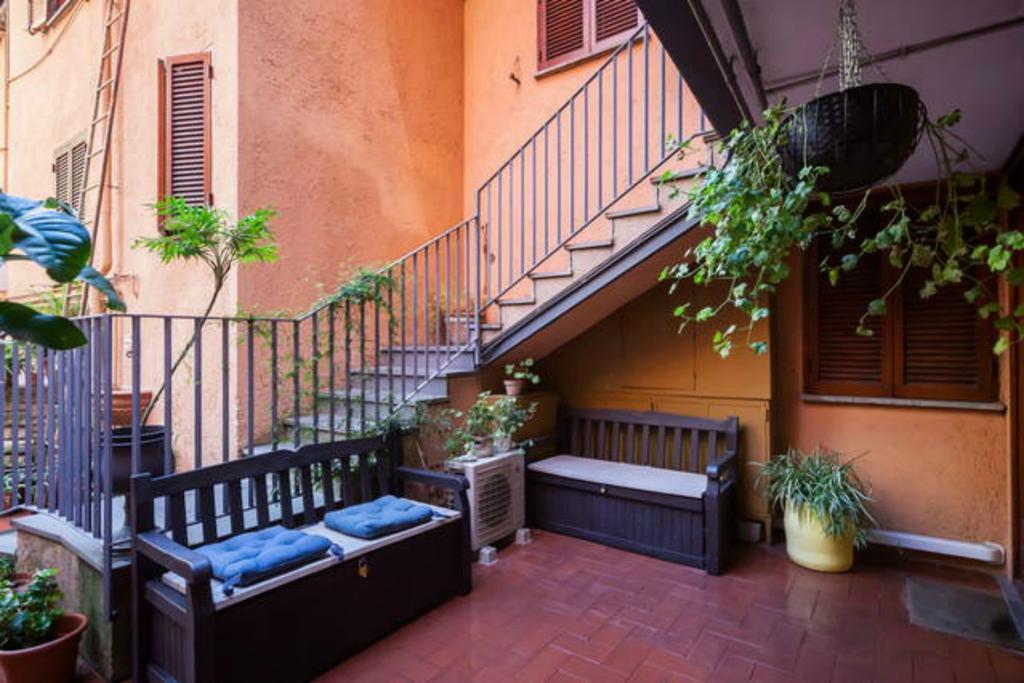 Cortile House Apartment Rome Bagian luar foto